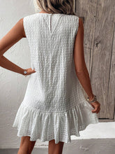 EMERY ROSE Solid Ruffle Hem Smock Dress